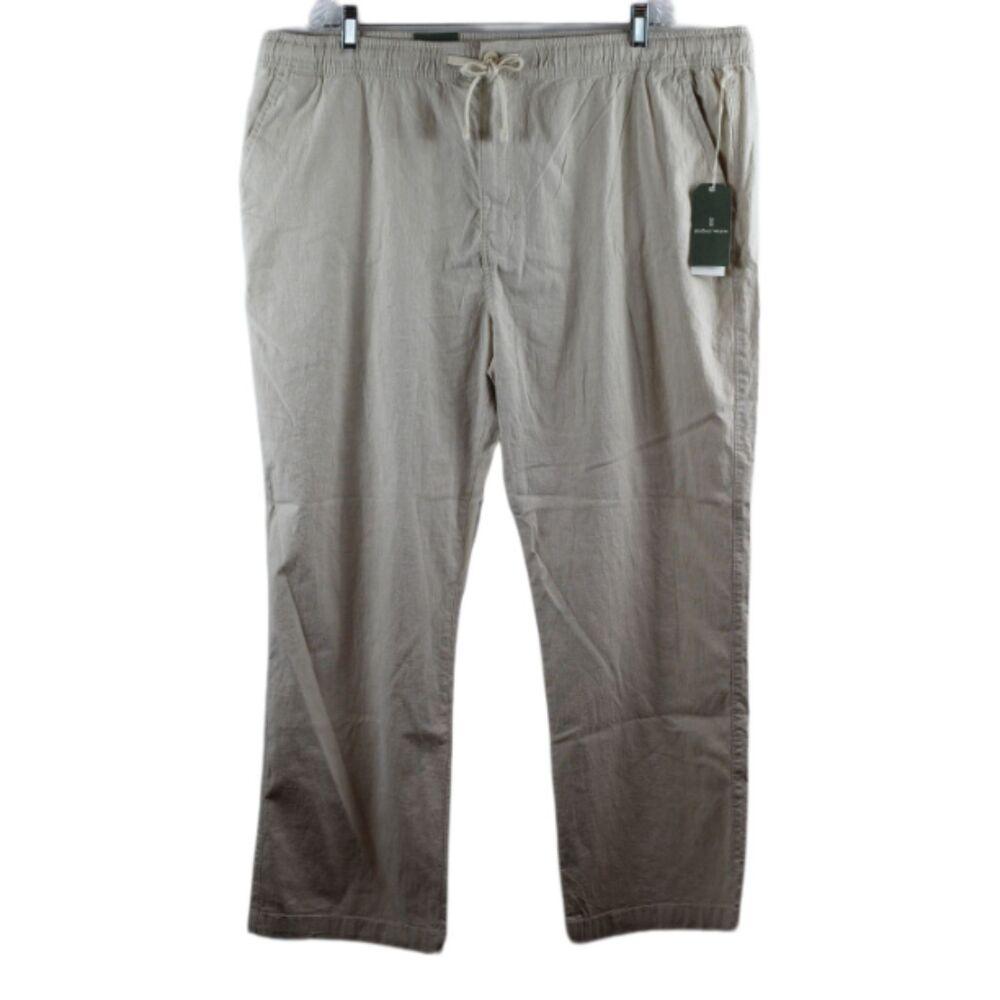 Mutual Weave Tan Women's Relaxed Beach Pant XX Large 030
